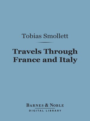 cover image of Travels Through France and Italy (Barnes & Noble Digital Library)